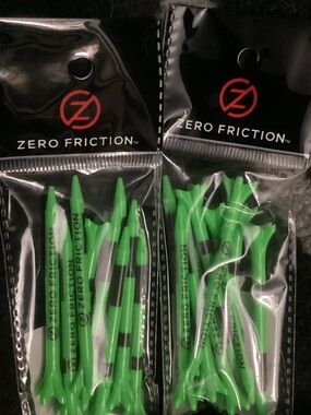 2 sets of Zero Friction Tees